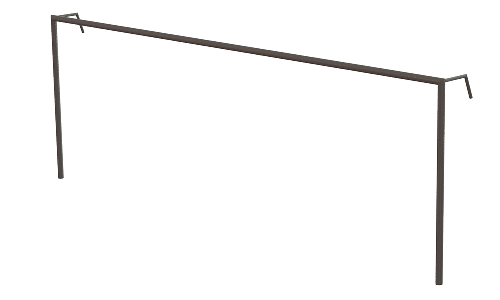 canchas porteria brazo para red